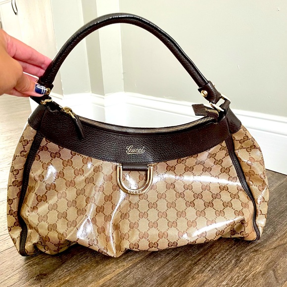 Gucci D Ring Hobo GG Canvas Medium - Picture 3 of 8